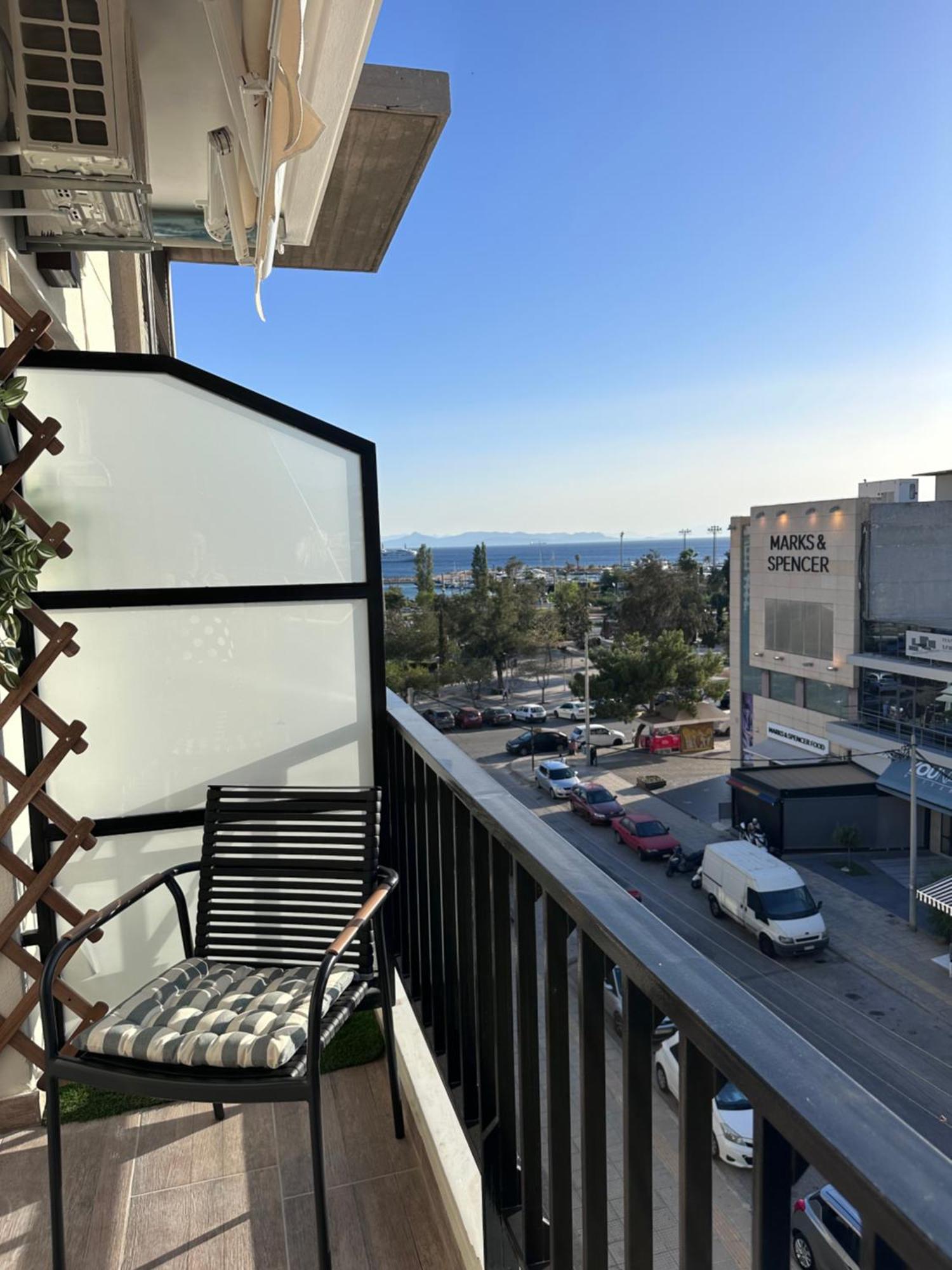 Glyfada Sunset Seaview Cozy Apartment A Ateny Zewnętrze zdjęcie